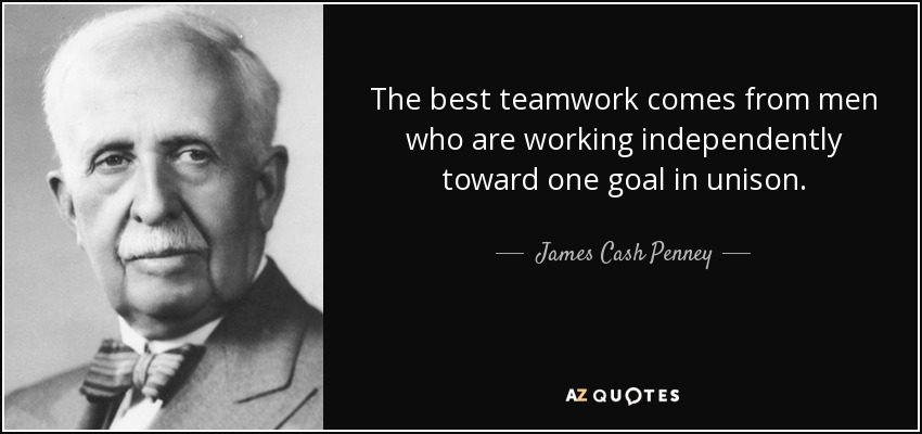 Inspirational Coaching Quotes: James Cash Penney